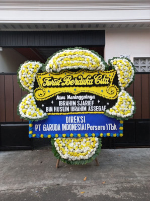 Papan Bunga Duka di Sukomarto