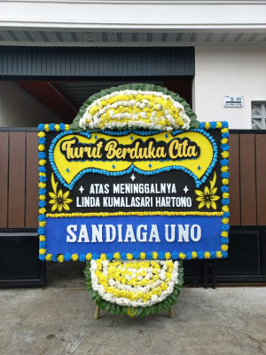Papan Bunga Duka di Sukomarto